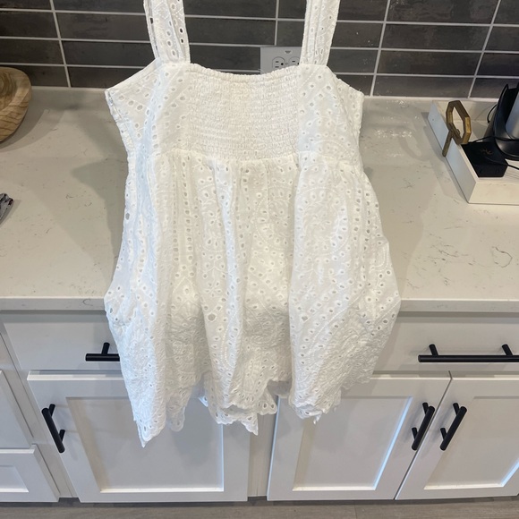 White Romper Dress - Picture 2 of 4